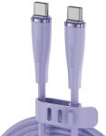 Toocki USB-C 5A 60W kábel 1m lila (TXCTT2- XJ05M) (TXCTT2-XJ05)