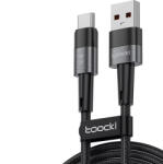 Toocki USB A - USB C 66W 6A kábel 1m szürke (TXCT-YSA0G) (TXCT-YSA0G)