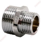 FERRO Niplu redus alama cromata 1/2"x3/8 (N11C)