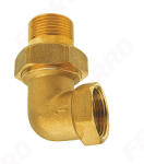 FERRO Cot olandez din alama 3/4" FI-FE cu etansare conica (SG6)