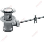 FERRO Polonia Ventil automat din alama 1 1/4" pentru lavoar, crom (K39)