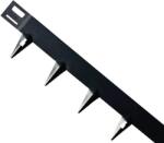 ECCO Acél szegélyléc CORE 10 x 100 cm, fekete (EC002)