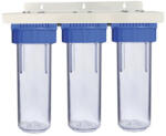 Valrom Set 3 carcase filtru apă Valrom 10" Ø1 (AQUA00110131032) Filtru de apa bucatarie si accesorii