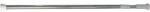 MSV Bară perdea de duș, aluminiu, 70-120 cm, Ø 21mm, crom (140097)