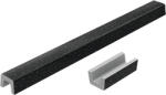 FAT Prag cabină duș drept din granixit 100 cm Galaxy Black (51100422)