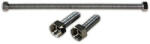 CRIMEL Racord gofrat apă din inox, 1/2"x1/2"x1000mm (375)