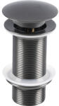 Differnz Ventil lung lavoar Push-Open 1 1/4" grafit (30.415.87)