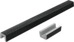 FAT Prag cabină duș drept din granixit 90 cm Galaxy Black (5190422)