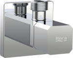 Roca Robinet colțar pătrat Roca 1/2"x1/2" crom (A525170700)