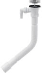 Alcadrain Racord flexibil Alca 6/4"x40/50 mm cu ventil chiuvetă și legătură mașina de spălat (A770+A33P)