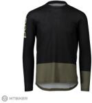 POC MTB Pure LS mez, uránfekete/epidotozöld (S)