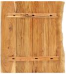 vidaXL Blat lavoar de baie, 80x52x3, 8 cm, lemn masiv de acacia (286320)
