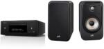 Denon RCD-N12 DAB CEOL fekete + Polk Audio Signature S20e Black Mini Hifi