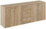 Tempo Kombinált komód, sonoma tölgy, HUGOS 180
