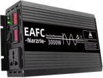  Szinuszos teljesítmény inverter, tiszta szinuszhullám, nagy hatásfokú, 3000 W