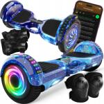 RETOO Elektromos Gördeszka Hoverboard Led Deszka Hangszórók Bt 6, 5' Protektorok (E031-1)