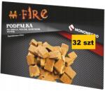 Mononegro Gyújtó Grill begyújtó Kandalló M-fire 32 kocka (Podpałka)