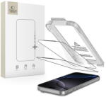 Tech-Protect Sticlă securizată Tech-Protect Quick Set+ pentru iPhone 17 Pro Max, pachet 2 bucăți, aplicare rapidă, neagră - pcone