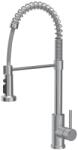 Quadron Baterie bucatarie cu dus extractibil Quadron Pop Alice finisaj inox periat (52138BS)