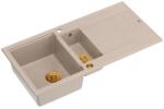 Quadron Chiuveta compozit incastrata Quadron Unique Evan 156 bej - cupru 100x50 cm (HQE510050U2_PVDC1_P2O) Chiuveta