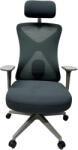 Aarven Aarven, Szürke, 3D kartámasz, 2D fejtámasz, Deréktámasz, irodai szék / 2db/