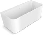Rune Cada freestanding Rune Algiz acril alb lucios 170x75 cm lipita de perete, BTW (5940541335085)
