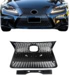  Első lökhárító rács, fényes fekete, ABS műanyag, Lexus IS F-Sport 2014-2016, fényes fekete