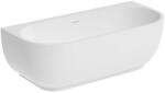 Rune Cada freestanding Rune Birka Rund acril alb lucios 160x75 cm lipita de perete, BTW (5940541335153)