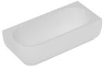 Rune Cada freestanding Rune Birka Rund acril alb lucios 170x75 cm cu montare pe dreapta lipita de perete, BTW (5940541335122)