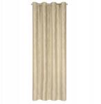 Eurofirany Függöny 140x250 Margo bézs velúr készre szerelt Pierre Cardin (389716)