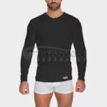 J.PRESS MWT002 Férfi Hosszú Ujjú Póló XL fekete (MWT002 XL fekete)