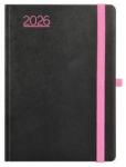 TopTimer Naptár, tervező, A5, napi, TOPTIMER, "Nero", fekete-pink (NKN021PU) - jatekotthon