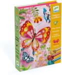 Djeco Művészeti szett csillámos Pillangókkal (DJ09503)