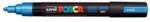 uni Marker decorativ, 1, 8-2, 5 mm, UNI "Posca PC-5M", albastru metalizat (M33)