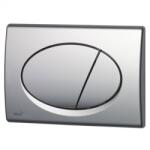 Alcaplast M71 nyomólap, falsík alatti rendszerekhez, fényes-króm színű (M71) (M71)