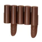 Prosperplast Paliszád Kerti szegély műanyag 240 cm x 15 cm barna (5905197140131)