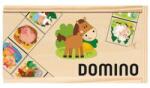 Woodyland fa dominó állatos mintával (90093) (W90093) (W90093)
