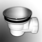 Roltechnik Dream-P Chrom Pr. 60 zuhanytálca szifon (8100017)