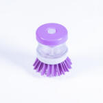 Iris KT-226-P Lila Konyhai Tisztítókefe Mosószeradagoló Funkcióval