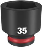 Milwaukee Gépi dugókulcs rövid 1/2"-os 35x46mm (4932500301) (4932500301)