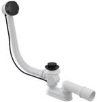 M-Acryl M-Acryl normál automata le- és túlfolyó szifonnal (60 cm) fekete színben 15242 (15242)