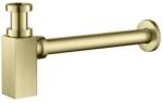Arezzo design Square szálcsiszolt arany mosdószifon AR-244G (AR-244G)