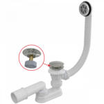 Alca - CLICK/CLACK kádszifon készlet fém A505CKM (A505CKM)