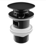 Roca Aqua univerzális click-clack leeresztőszelep 65 mm, titán fekete A5054015CN (A5054015CN)