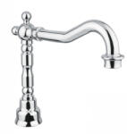 Bugnatese Klasszikus álló kádkifolyó 24cm, matt fehér 19315BI (19315BI)