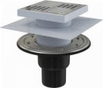 Alcadrain - Padlóösszefolyó 150×150/50/75 mm APV4444 (APV4444)