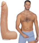 Doc Johnson Signature Cocks Dan Damage ULTRASKYN Vac-U-Lock 10" Vanilla Dildo