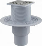 Alcadrain - Padlóösszefolyó 105×105/50/75 mm APV201 (APV201)