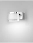 Nova Luce Corp de iluminat pentru baie SABIA Crom Aluminum& Acrylic LED 5 Wat 220-240 Volt 513Lm 3000K IP44 (NV9122311)