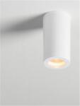 Nova Luce Plafoniera SPOT Nisipiu Alb Acrylic Dispersor policarbonat LED GU10 1x10 Wat 100-240 Volt IP54 Fara bec (NV9030822)